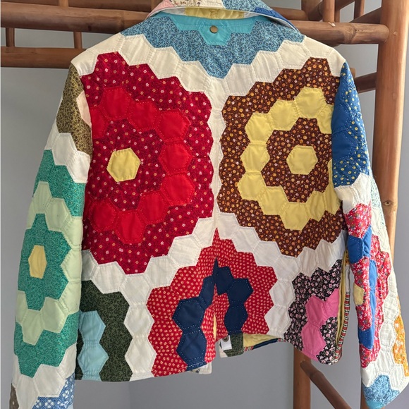 Kitty Badhands Quilt Coat! Soo adorable and eye catching coat! One of a kind! - Picture 2 of 8